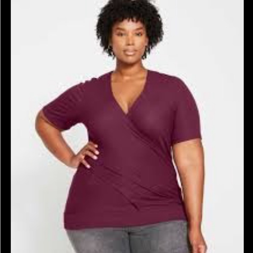 Universal Standard Form Rib Wrap Top